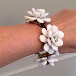 J Crew Flower Bracelet